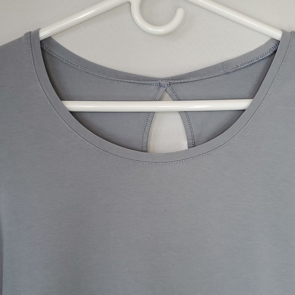 Columbia Omni Wick Gray Long Sleeve T-shirt - Picture 2 of 8